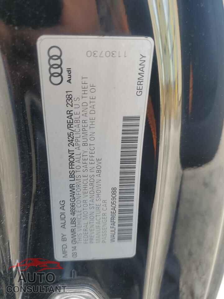 AUDI A5 2014 - WAULFAFR6EA059088
