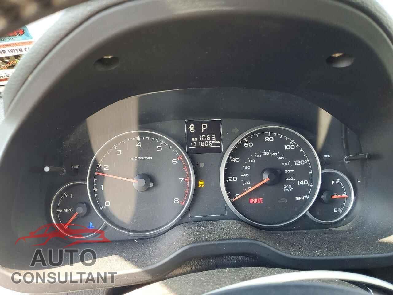 SUBARU OUTBACK 2014 - 4S4BRBCC4E3246213