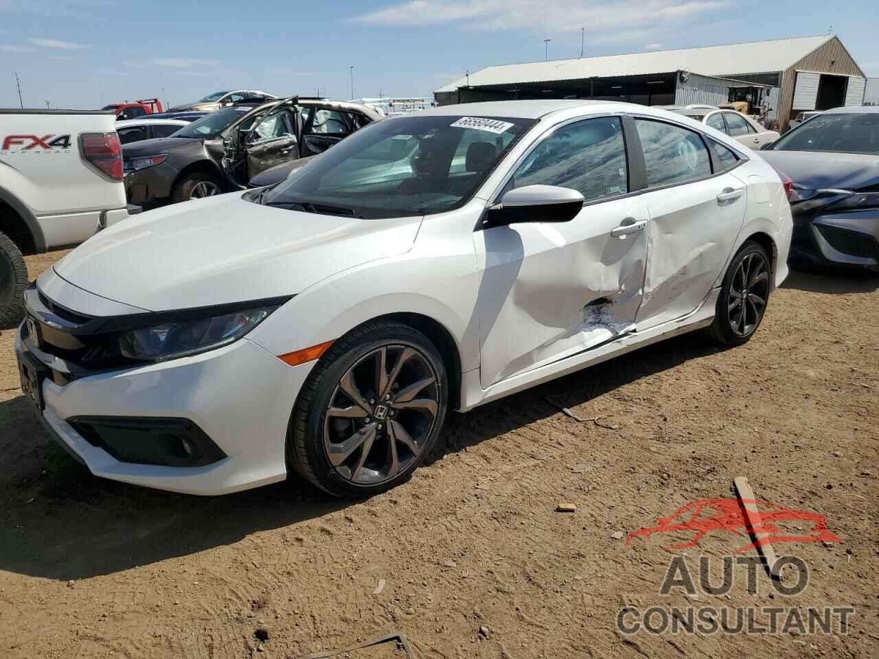 HONDA CIVIC 2019 - 2HGFC2F82KH555610