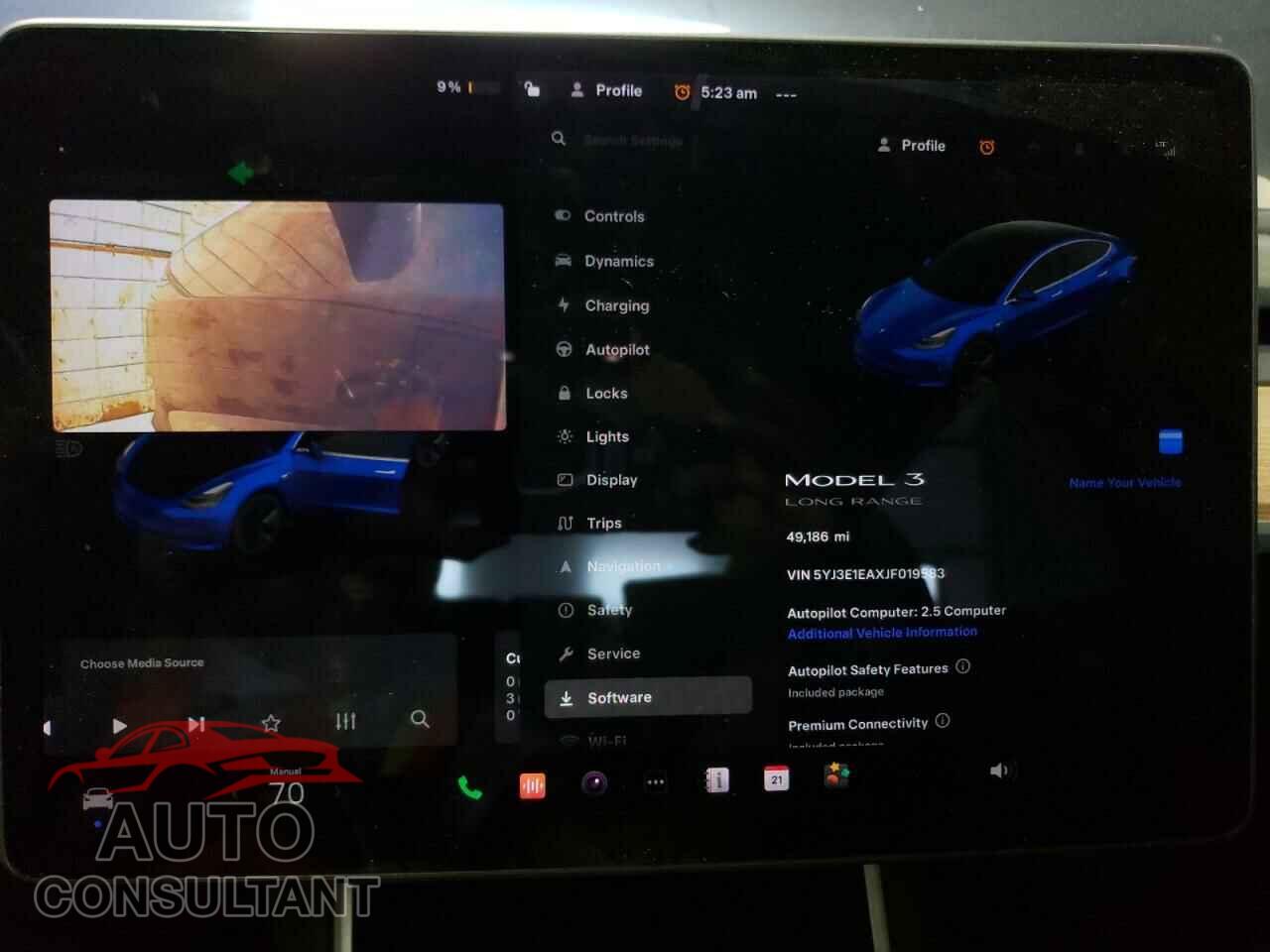 TESLA MODEL 3 2018 - 5YJ3E1EAXJF019583