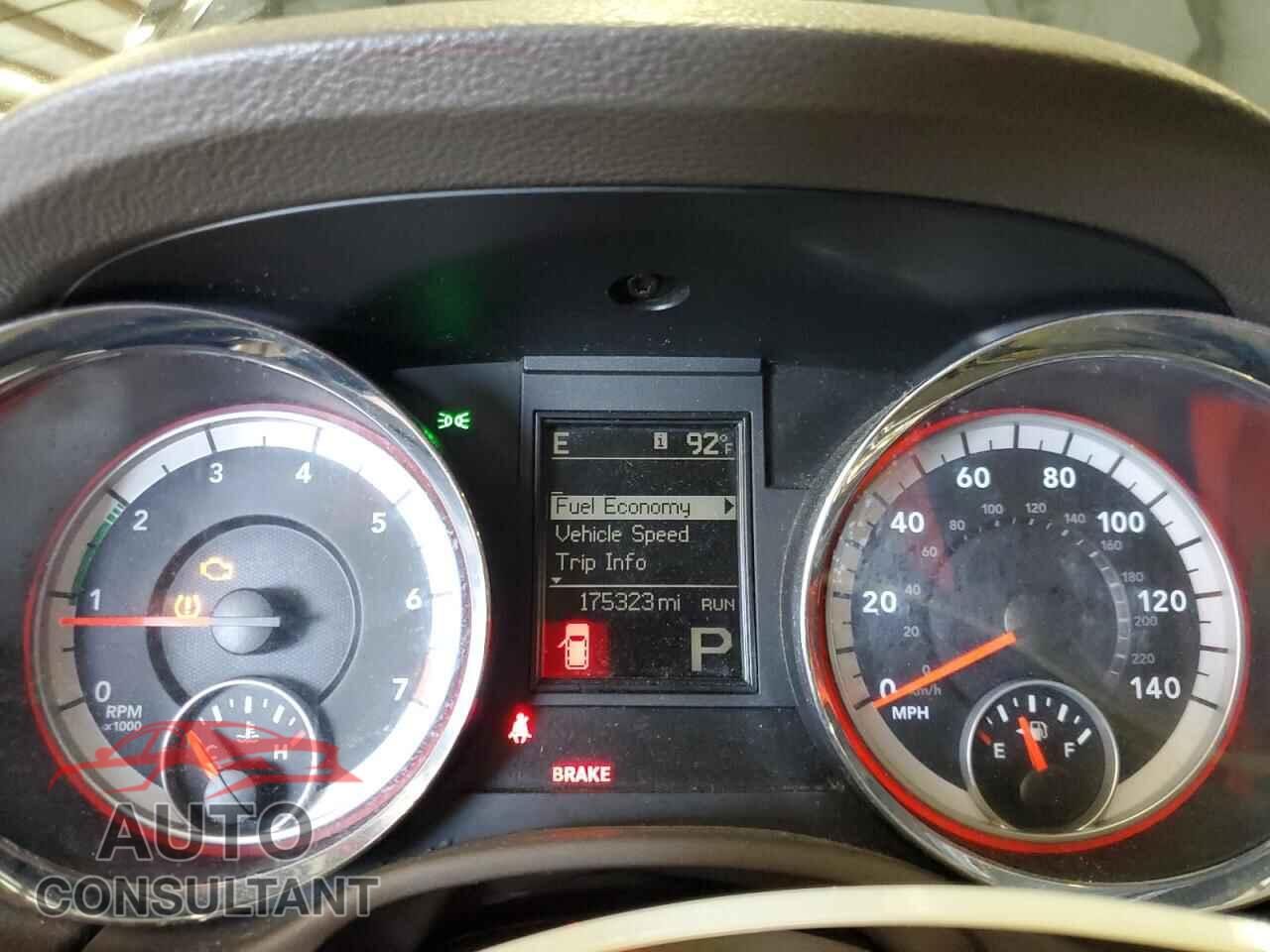 DODGE DURANGO 2012 - 1C4RDJAG2CC147615