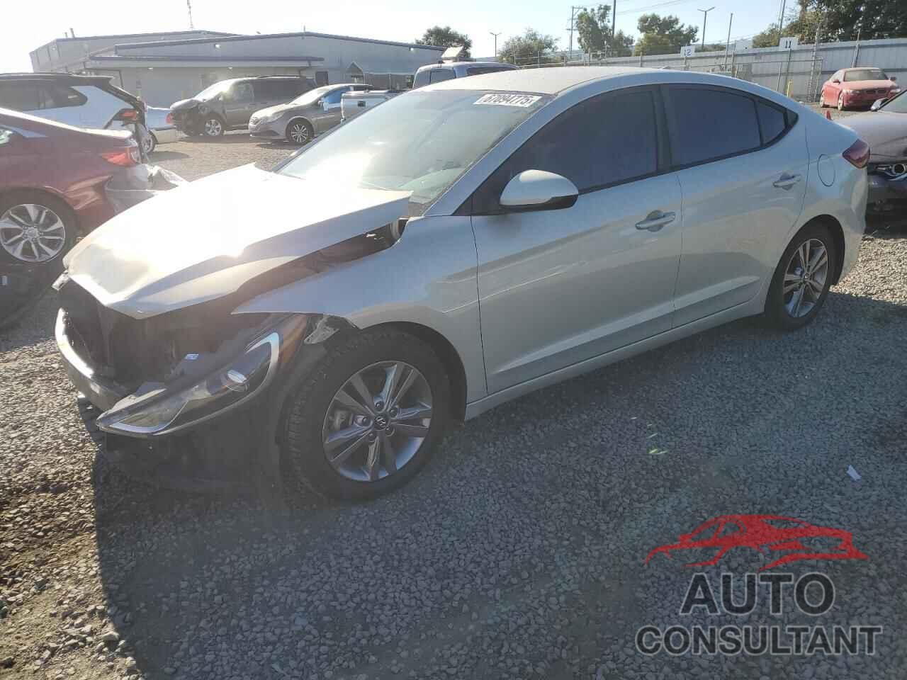 HYUNDAI ELANTRA 2017 - KMHD84LF4HU378047