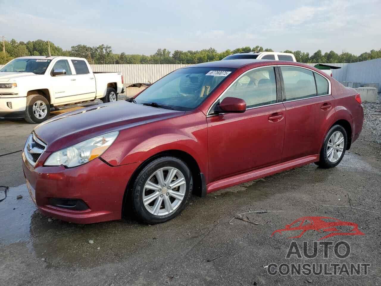 SUBARU LEGACY 2011 - 4S3BMCB62B3224534