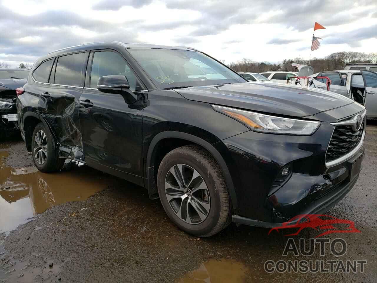TOYOTA HIGHLANDER 2020 - 5TDGZRBH5LS515590