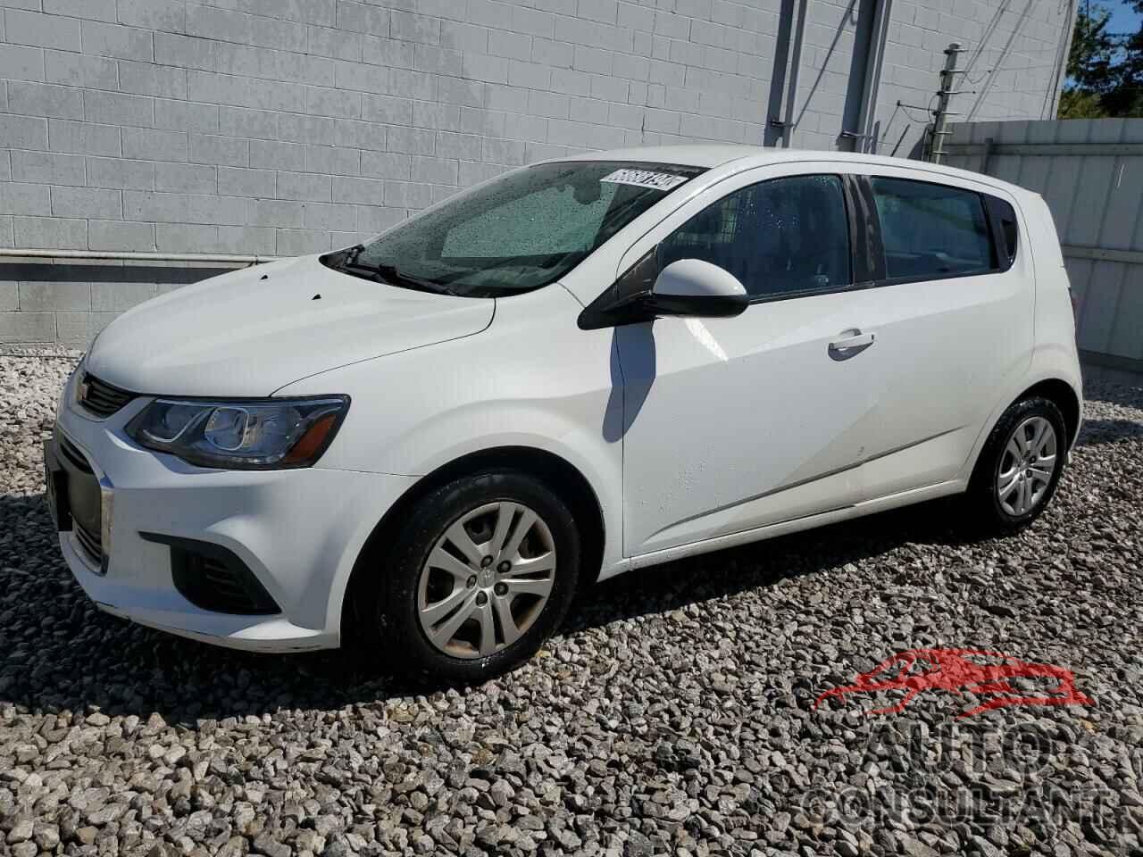 CHEVROLET SONIC 2019 - 1G1JG6SB8K4144482