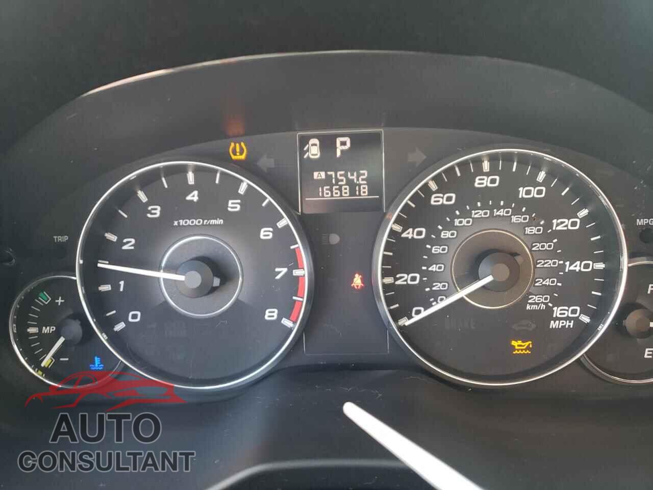 SUBARU OUTBACK 2012 - 4S4BRDJC7C2246076