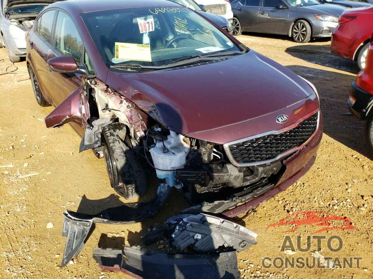 KIA FORTE 2017 - 3KPFK4A73HE121406