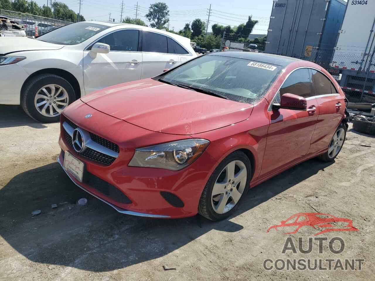 MERCEDES-BENZ CLA-CLASS 2017 - WDDSJ4GB1HN429303