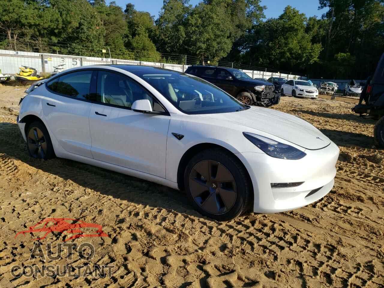 TESLA MODEL 3 2022 - 5YJ3E1EB6NF341149