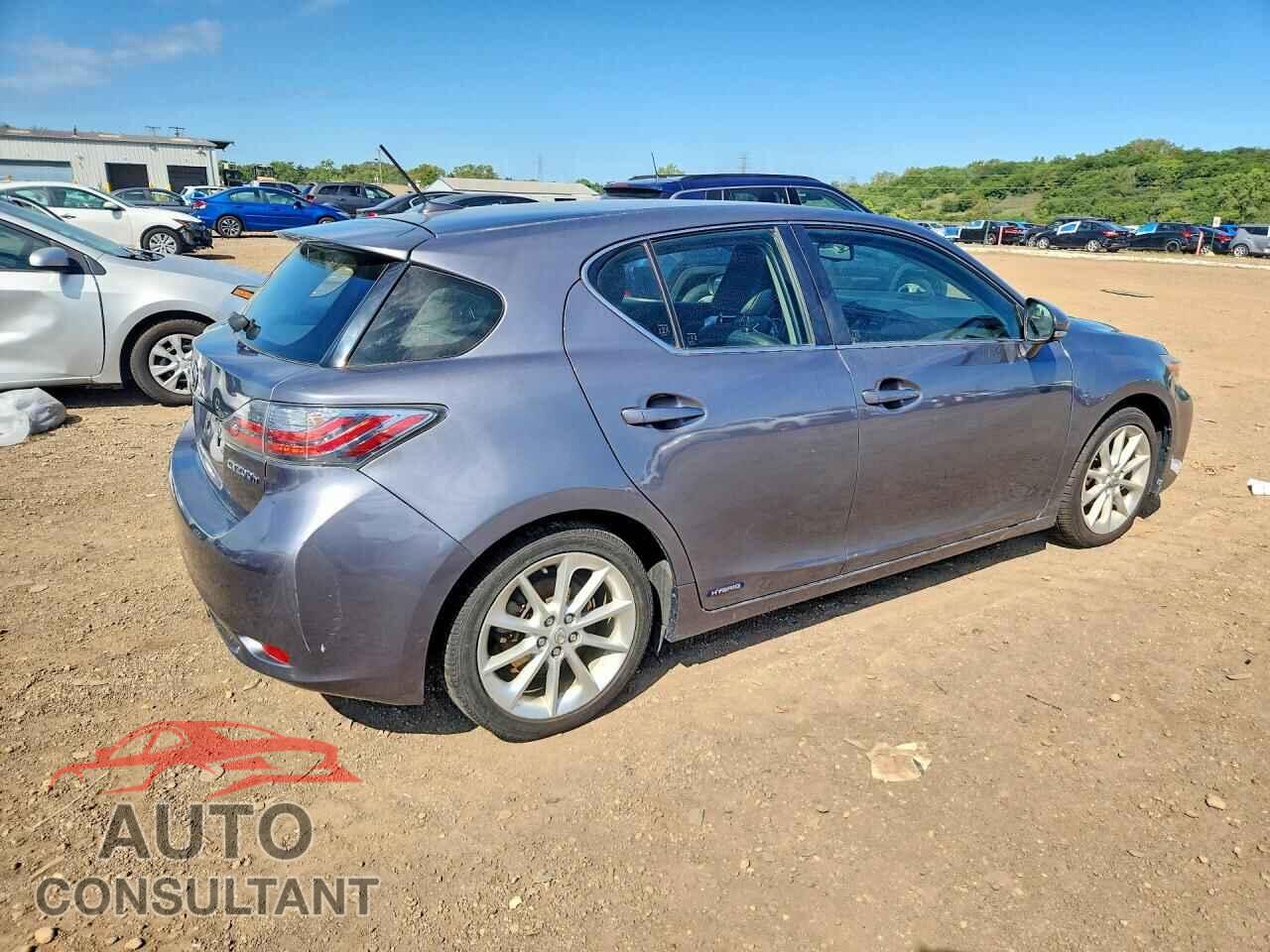LEXUS CT 200 2012 - JTHKD5BH0C2102015