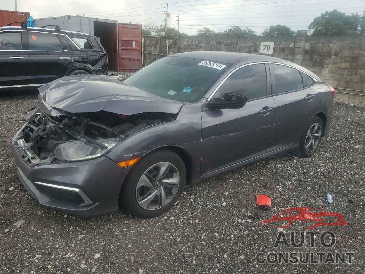 HONDA CIVIC 2019 - 2HGFC2F66KH600546