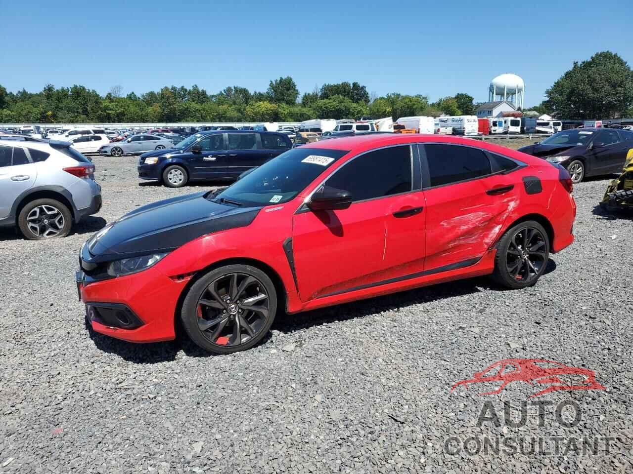 HONDA CIVIC 2020 - 2HGFC2F86LH593259