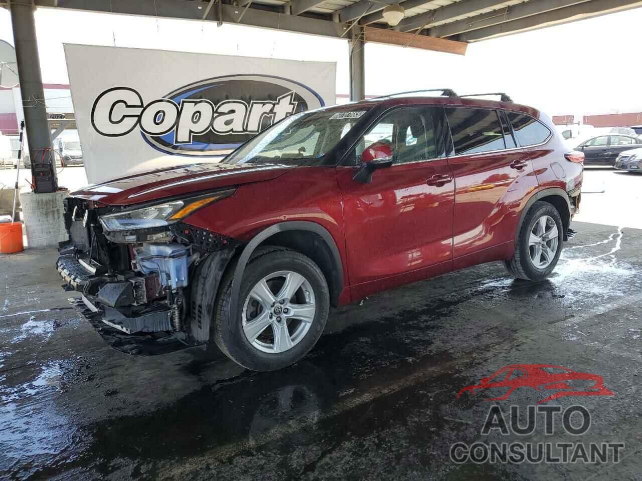 TOYOTA HIGHLANDER 2020 - 5TDZZRAH9LS510239