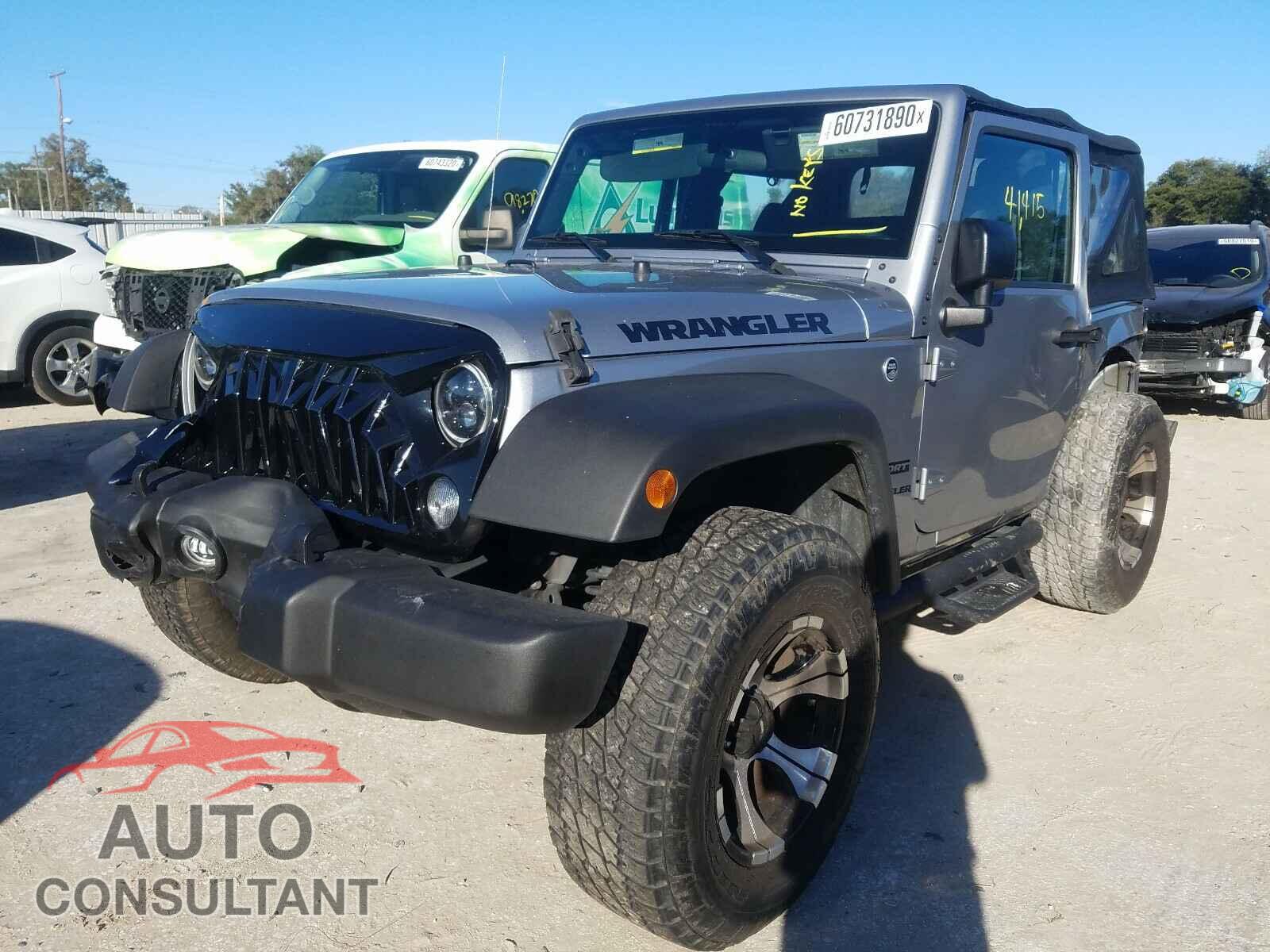 JEEP WRANGLER 2017 - 1C4AJWAG2HL504480