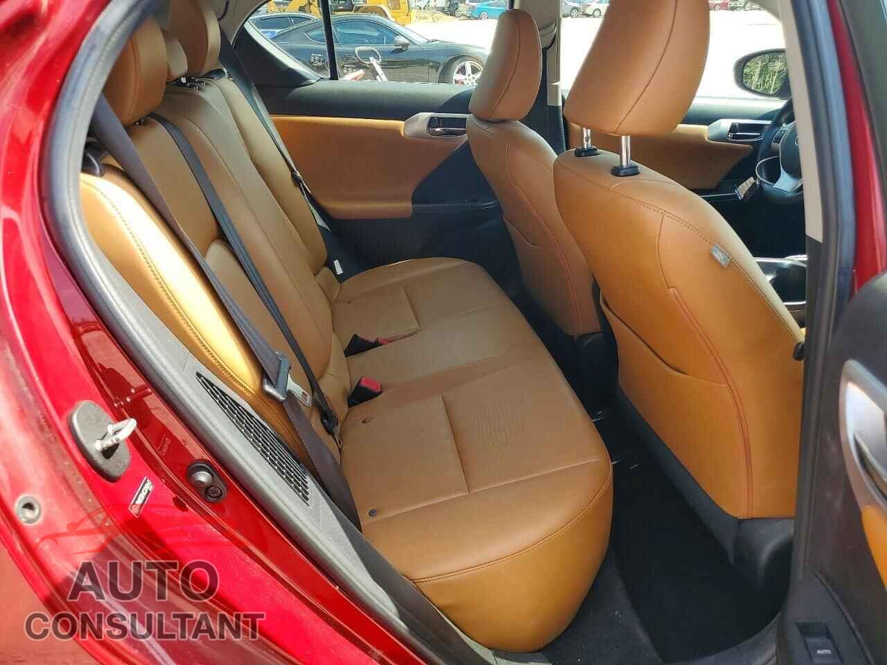 LEXUS CT 200 2012 - JTHKD5BHXC2048643