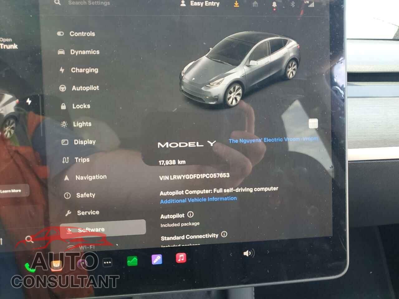 TESLA MODEL Y 2023 - LRWYGDFD1PC057653