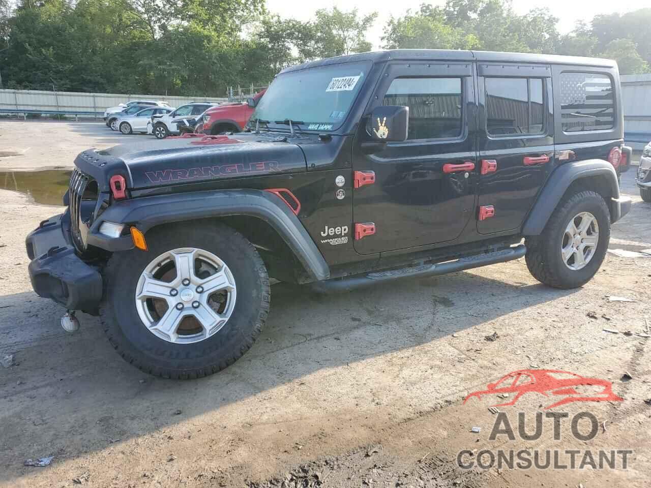 JEEP WRANGLER 2018 - 1C4HJXDG5JW243804