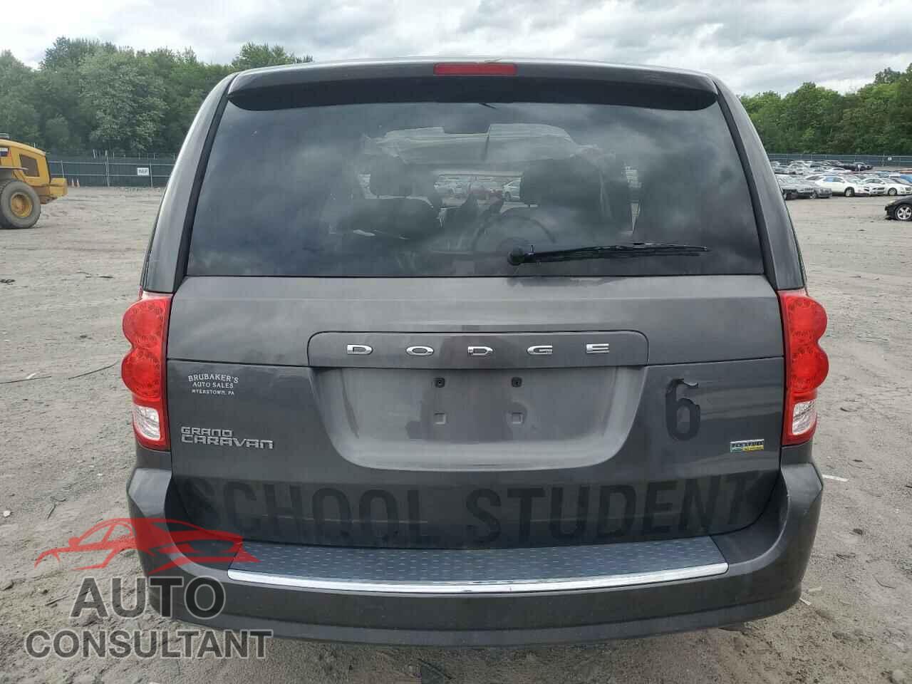 DODGE CARAVAN 2016 - 2C4RDGBG4GR257855
