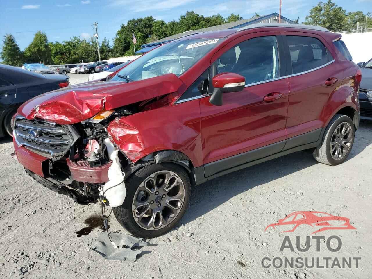 FORD ECOSPORT 2018 - MAJ6P1WL1JC235560