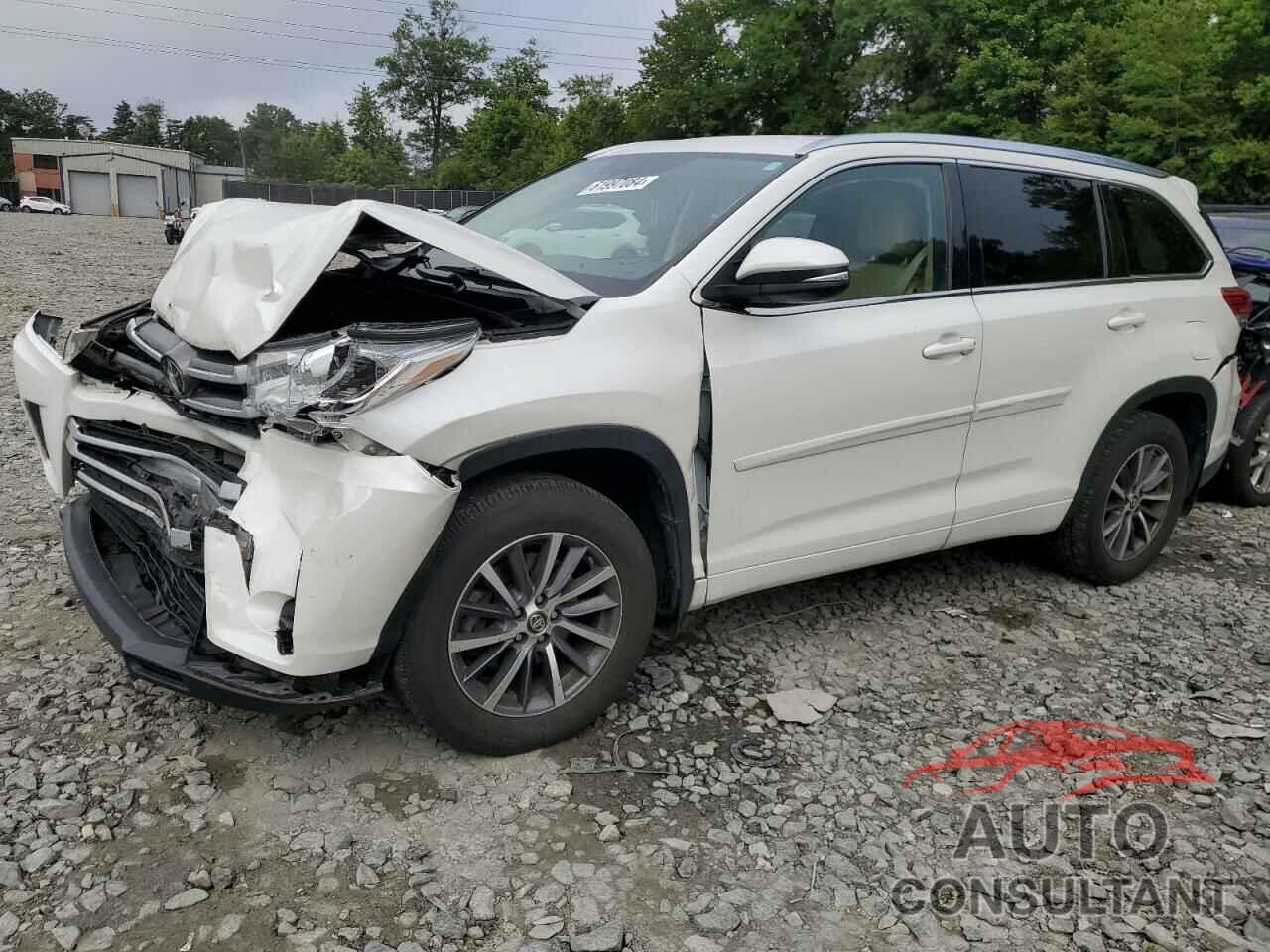 TOYOTA HIGHLANDER 2018 - 5TDJZRFH1JS545974