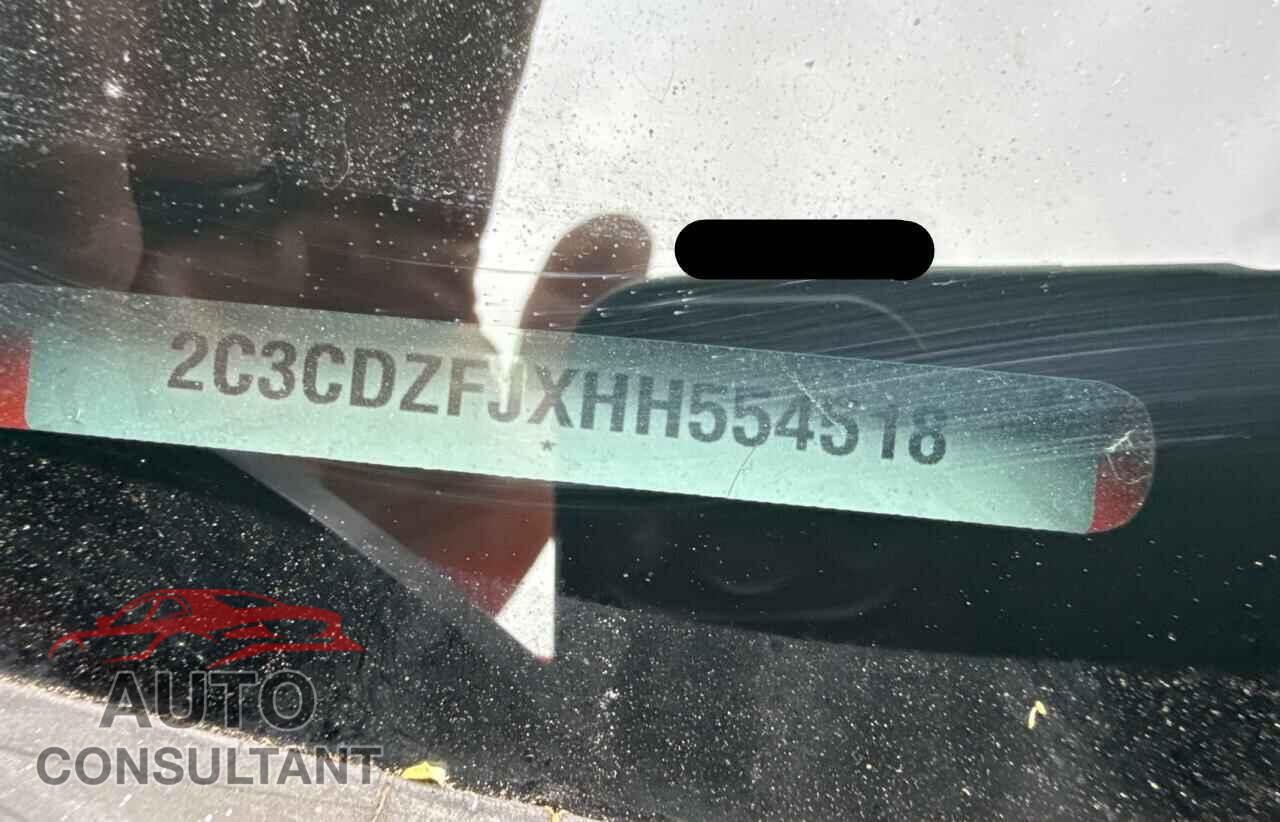 DODGE CHALLENGER 2017 - 2C3CDZFJXHH554518