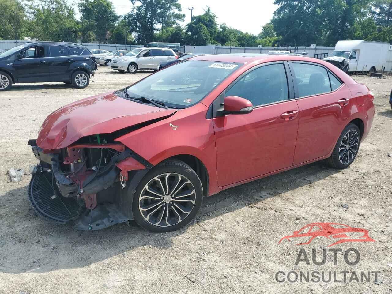 TOYOTA COROLLA 2016 - 2T1BURHEXGC570489