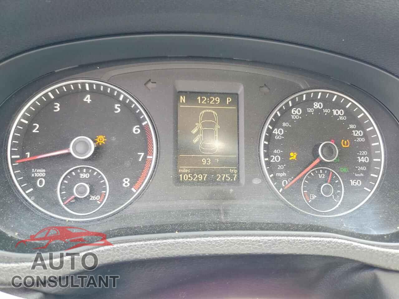 VOLKSWAGEN PASSAT 2012 - 1VWBP7A33CC044080