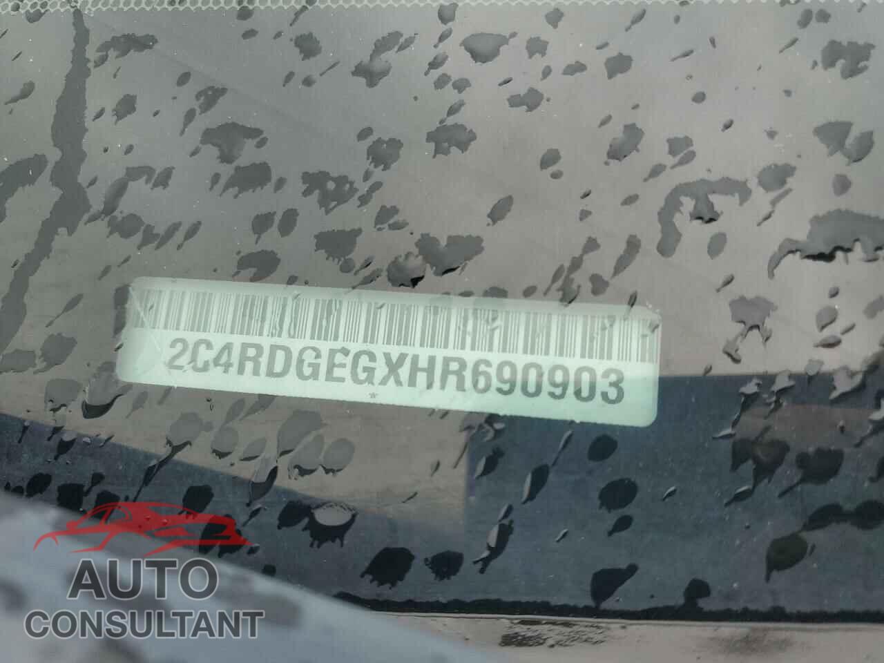 DODGE CARAVAN 2017 - 2C4RDGEGXHR690903