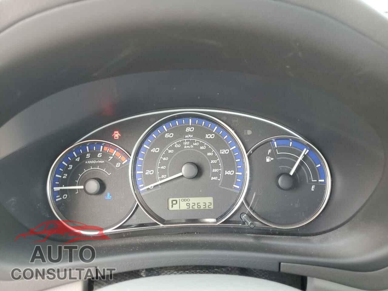 SUBARU FORESTER 2010 - JF2SH6BC2AH916680