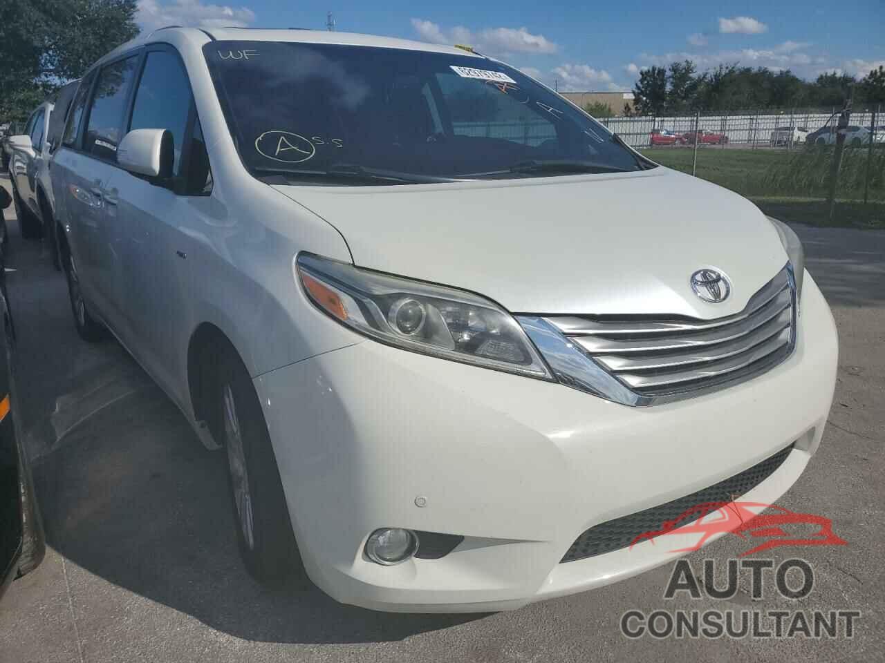 TOYOTA SIENNA 2017 - 5TDYZ3DC6HS202171