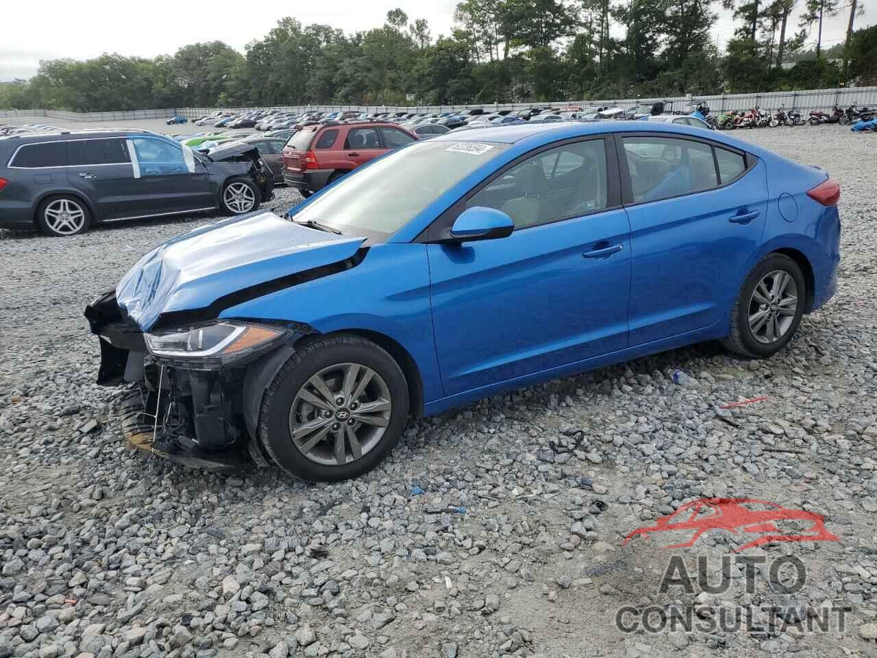 HYUNDAI ELANTRA 2018 - 5NPD84LF1JH349142