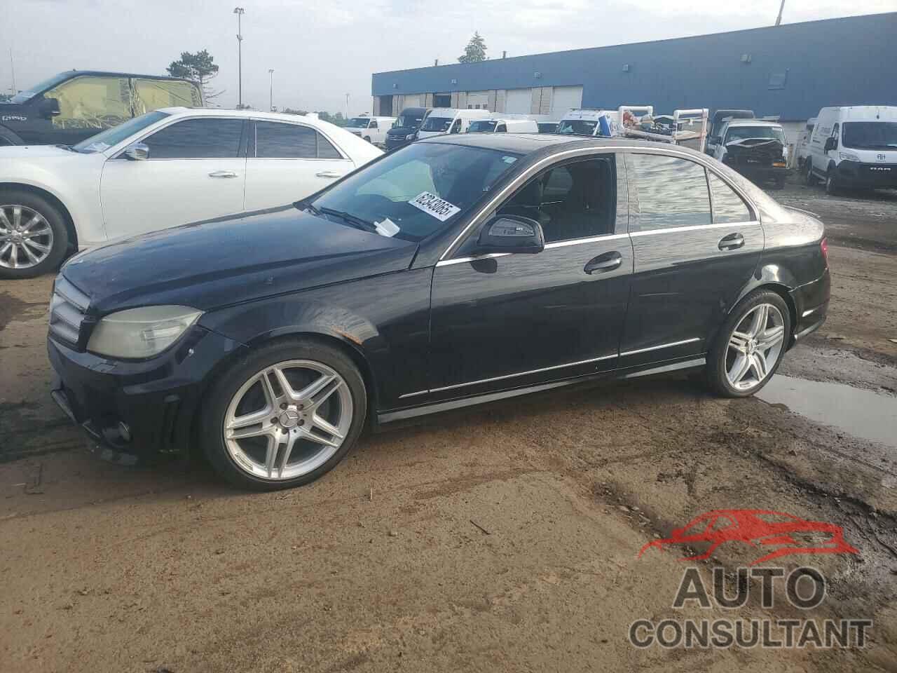 MERCEDES-BENZ C-CLASS 2009 - WDDGF56X19R045087