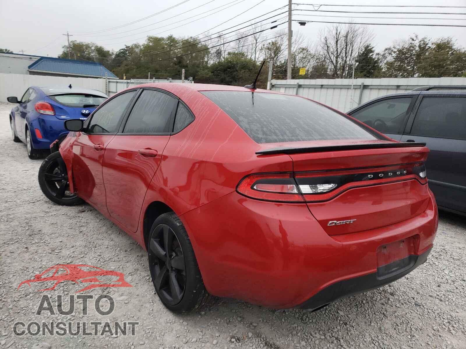 DODGE DART 2016 - 1C3CDFBB0GD591442