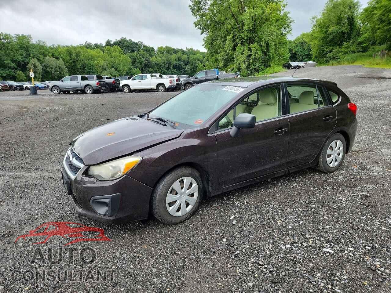 SUBARU IMPREZA 2013 - JF1GPAA67D2879080