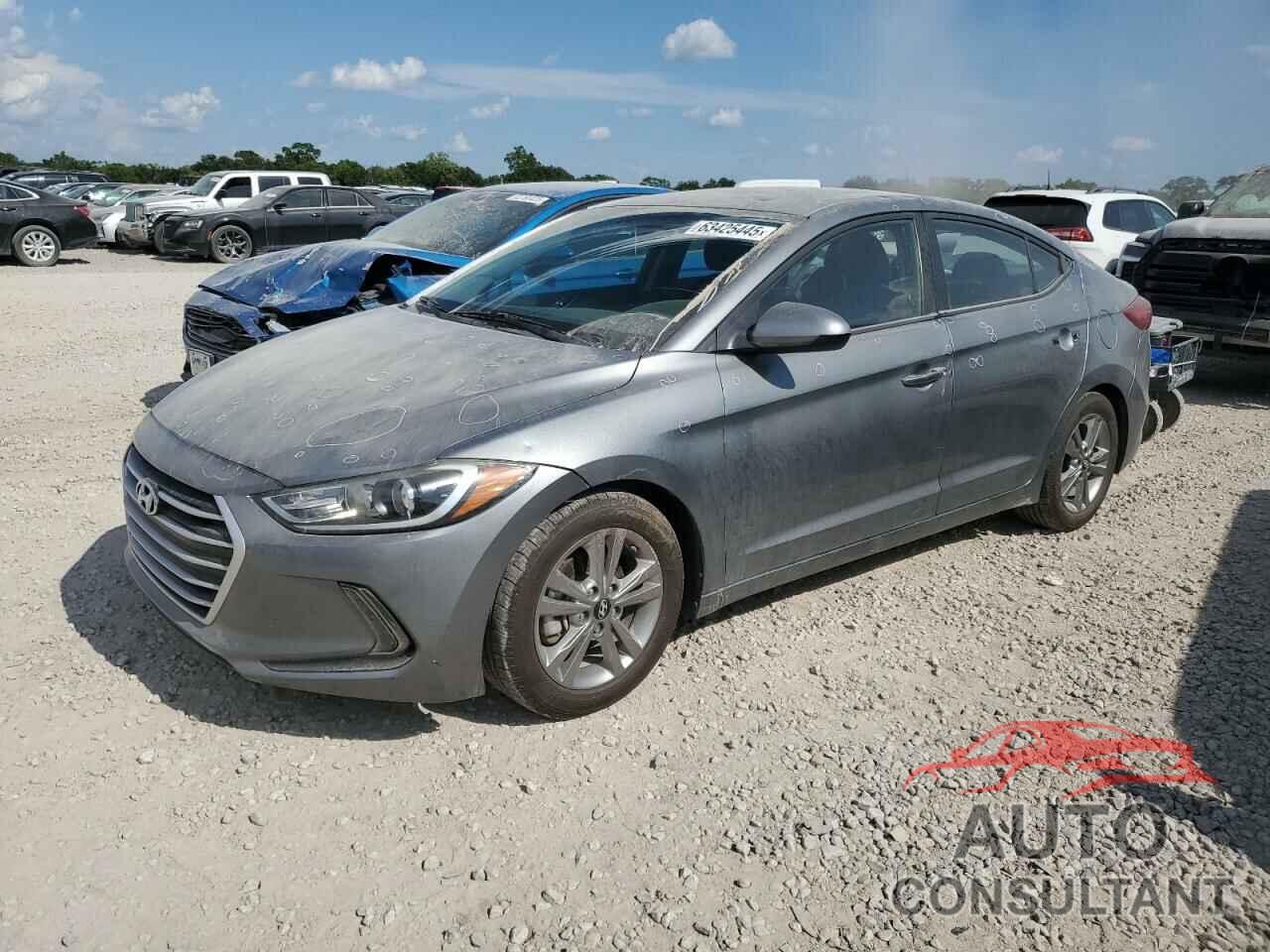 HYUNDAI ELANTRA 2017 - KMHD84LF1HU301930