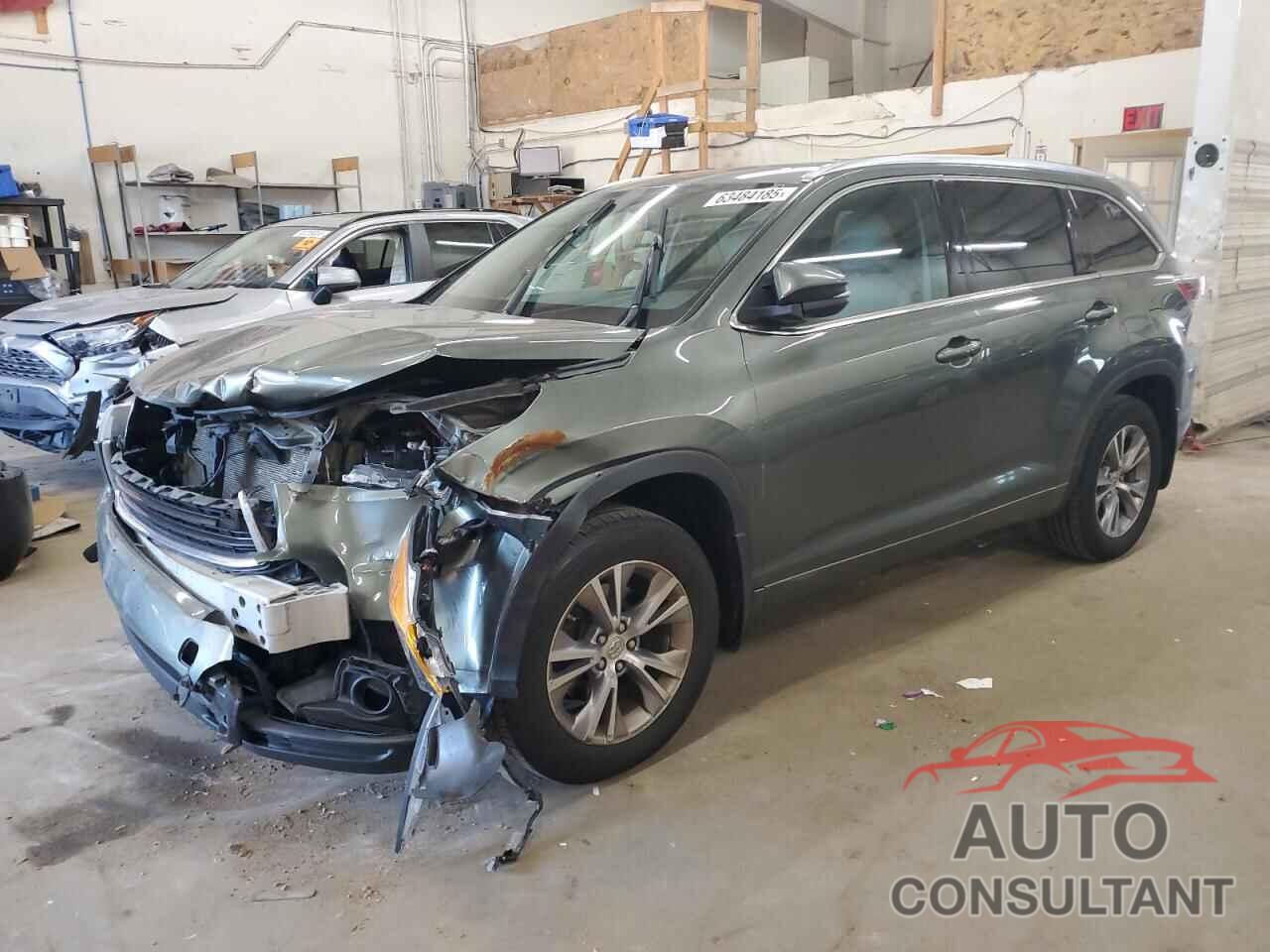TOYOTA HIGHLANDER 2015 - 5TDJKRFH7FS154940