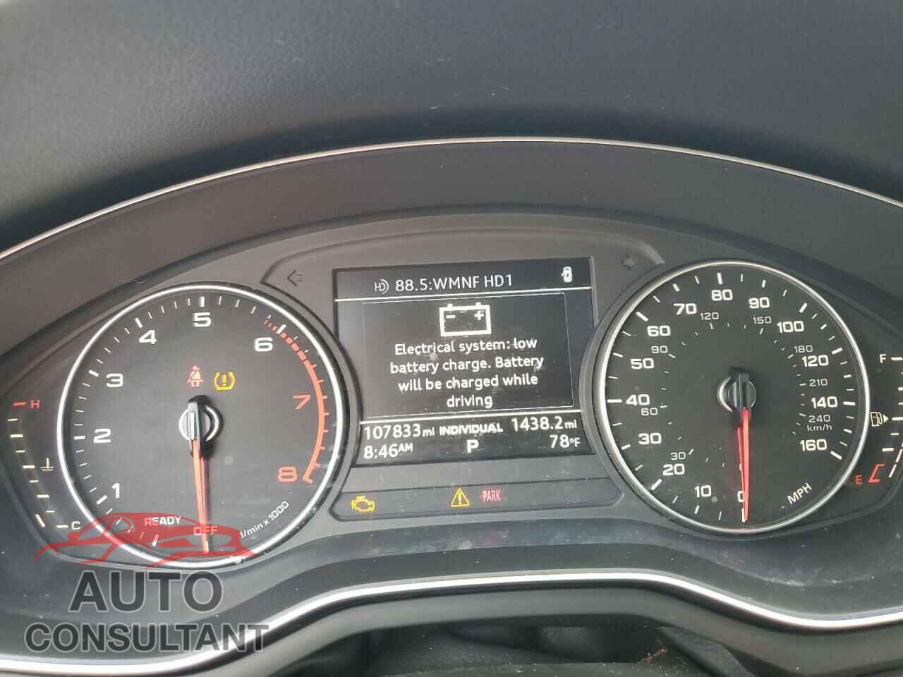 AUDI A4 2017 - WAUGMAF41HA158983