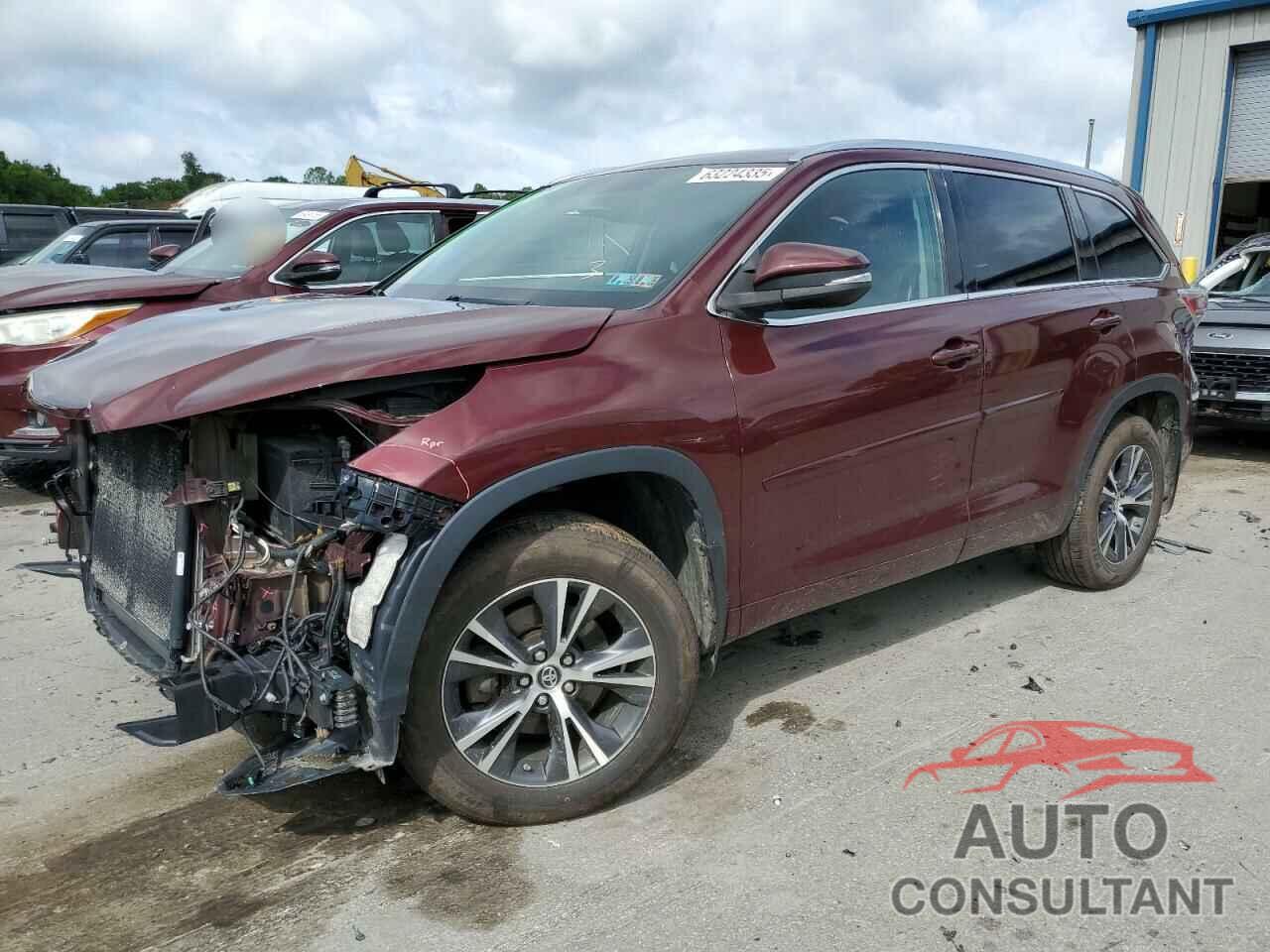 TOYOTA HIGHLANDER 2016 - 5TDJKRFH4GS315472