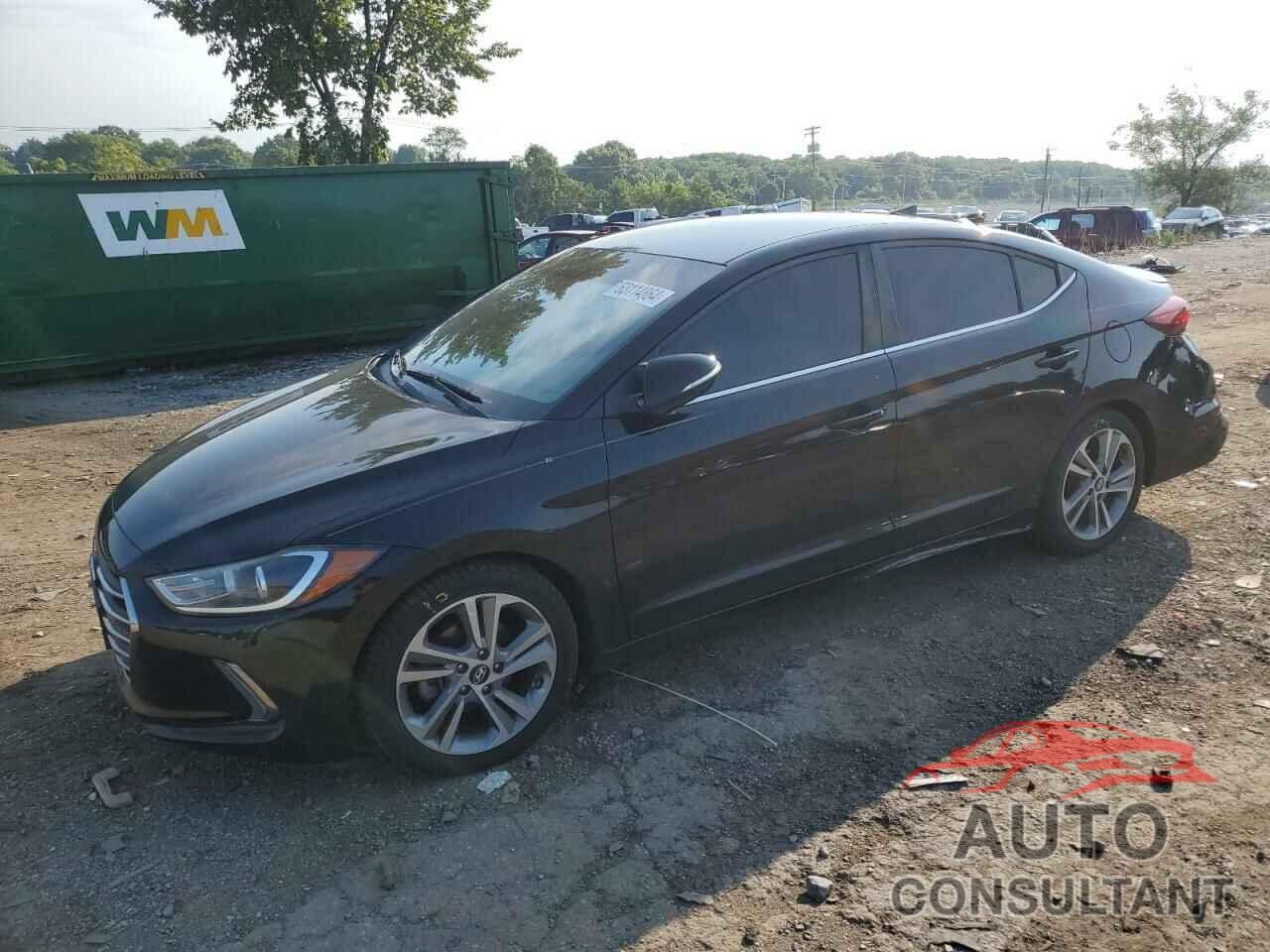 HYUNDAI ELANTRA 2018 - KMHD84LF7JU505377