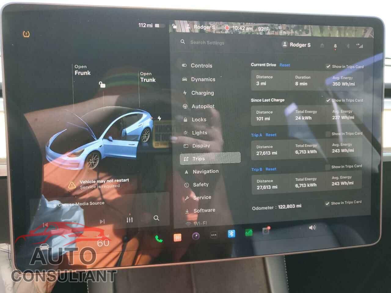 TESLA MODEL 3 2021 - 5YJ3E1EA9MF852019