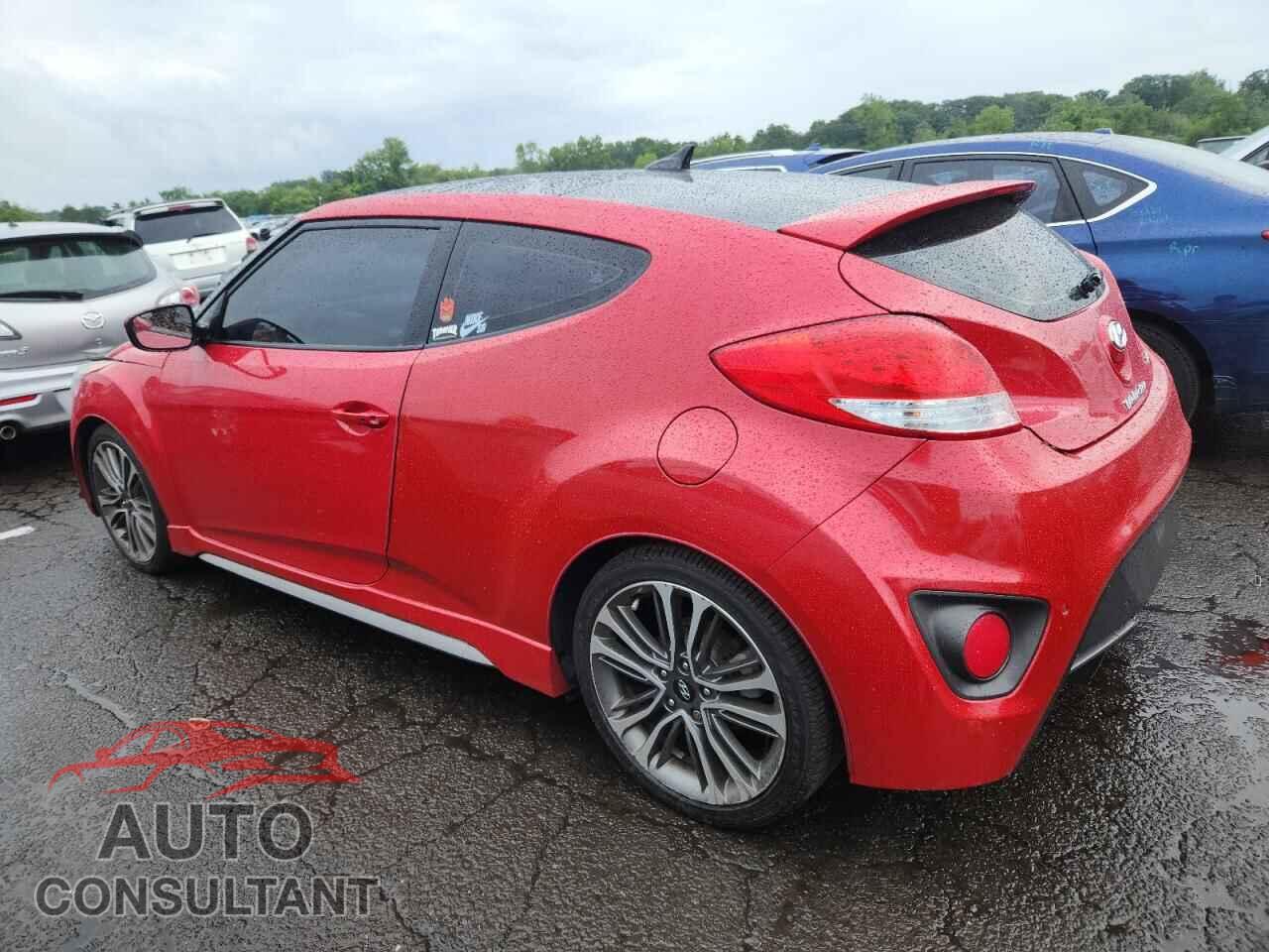 HYUNDAI VELOSTER 2017 - KMHTC6AE7HU308512