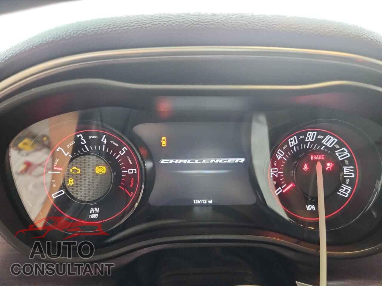 DODGE CHALLENGER 2017 - 2C3CDZAGXHH666246