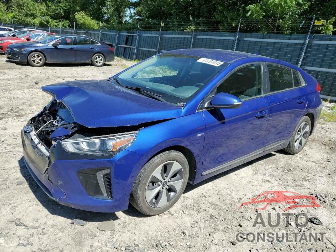 HYUNDAI IONIQ 2019 - KMHC85LH2KU040592