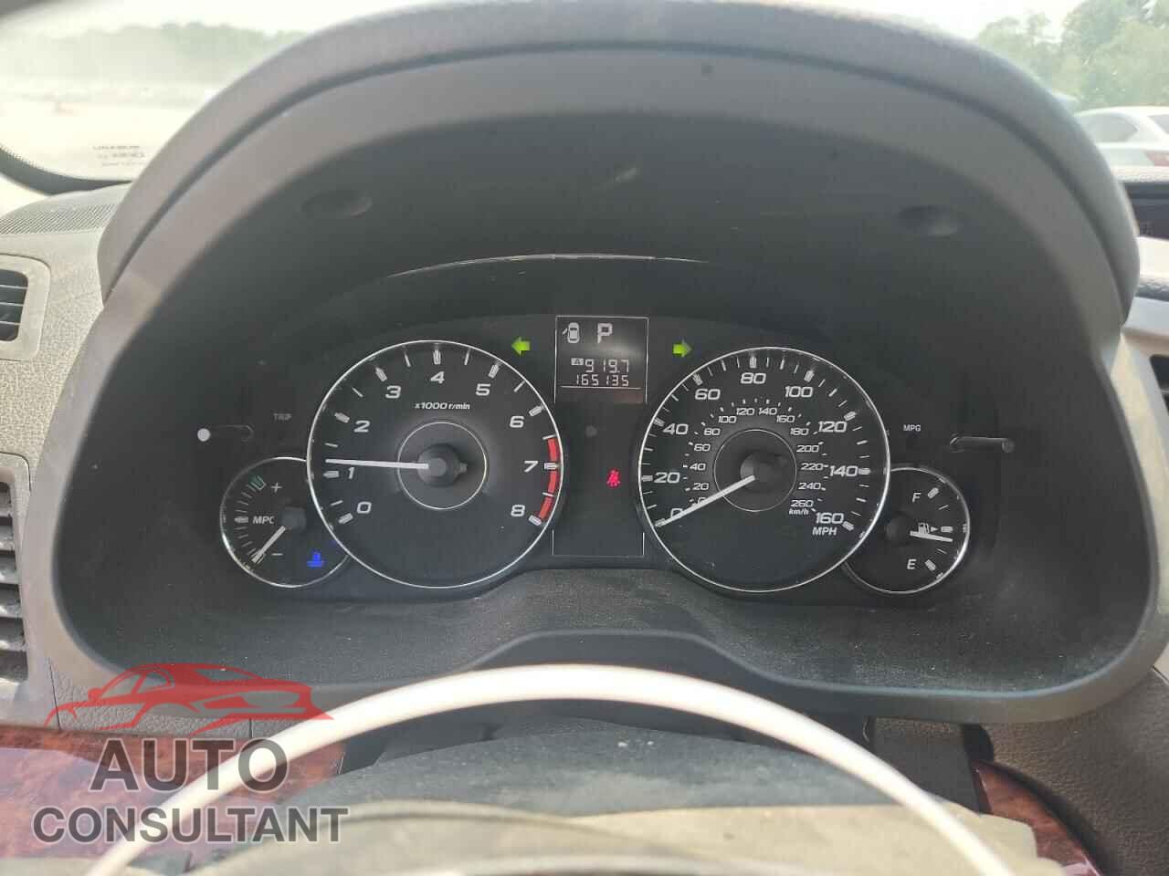 SUBARU OUTBACK 2012 - 4S4BRDKC1C2238599