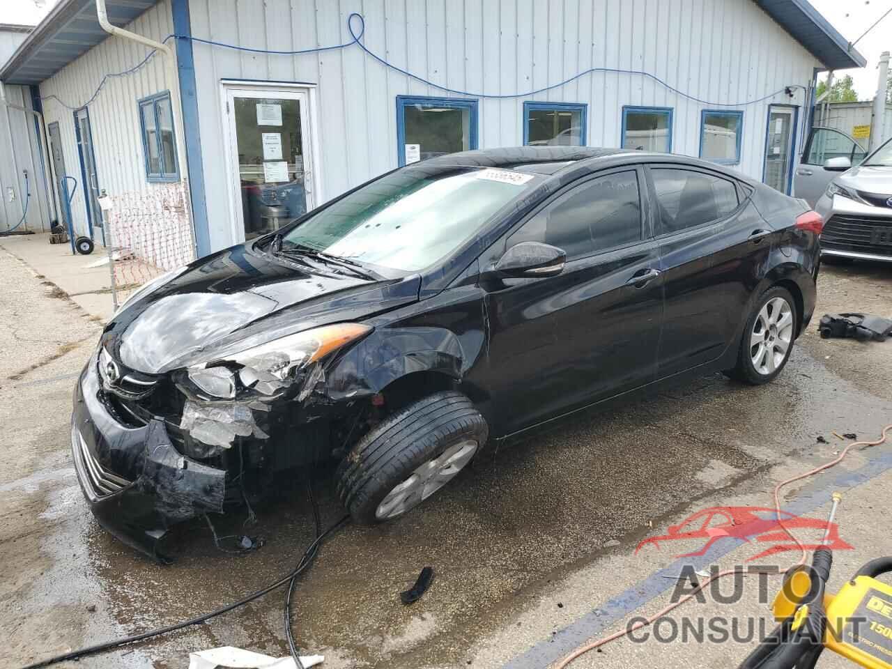 HYUNDAI ELANTRA 2012 - KMHDH4AE9CU251961