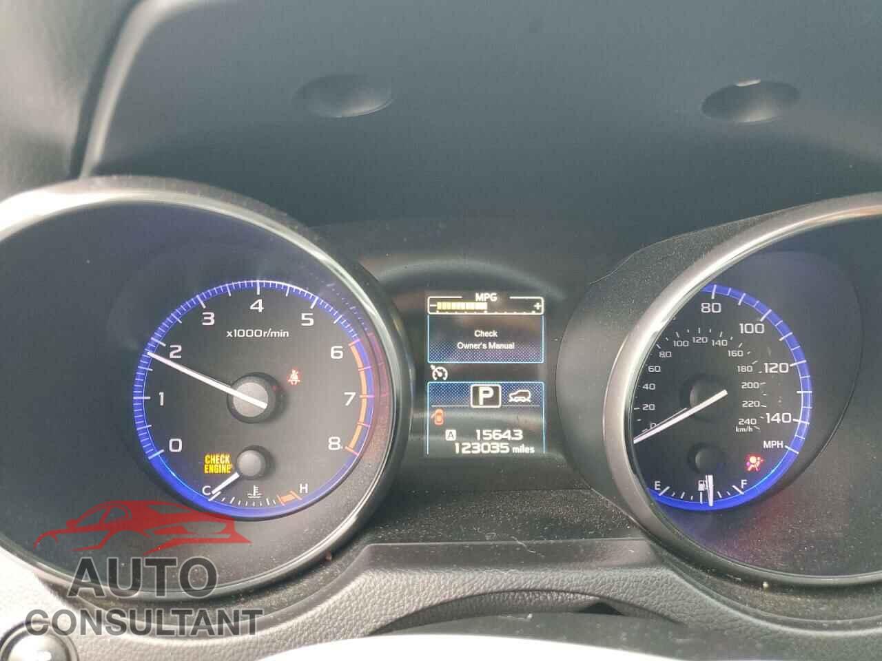 SUBARU OUTBACK 2017 - 4S4BSACC5H3359638