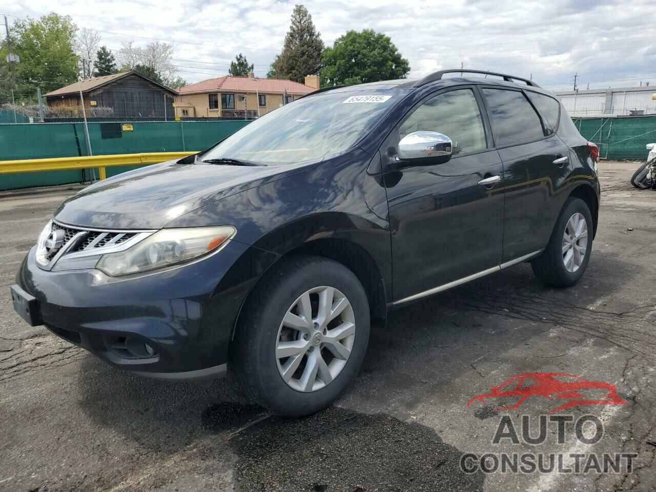 NISSAN MURANO 2012 - JN8AZ1MW1CW235804