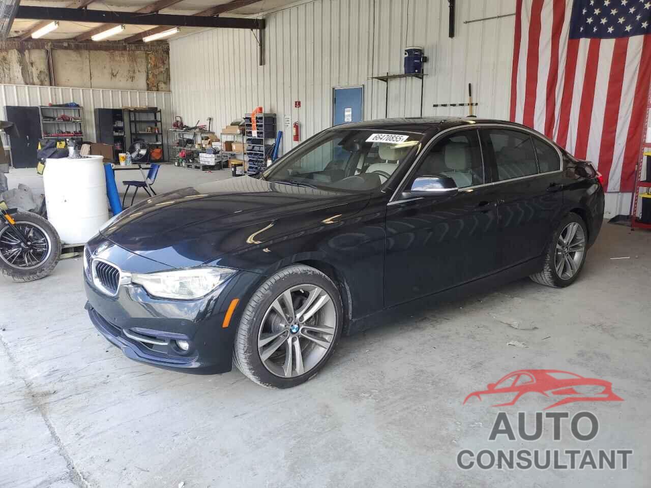 BMW 3 SERIES 2017 - WBA8B9G36HNU52225