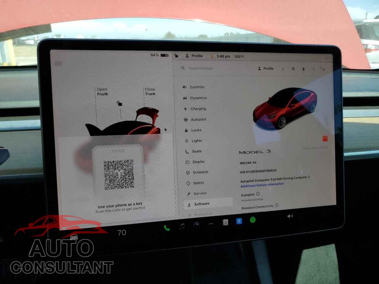 TESLA MODEL 3 2022 - 5YJ3E1EA5NF189534