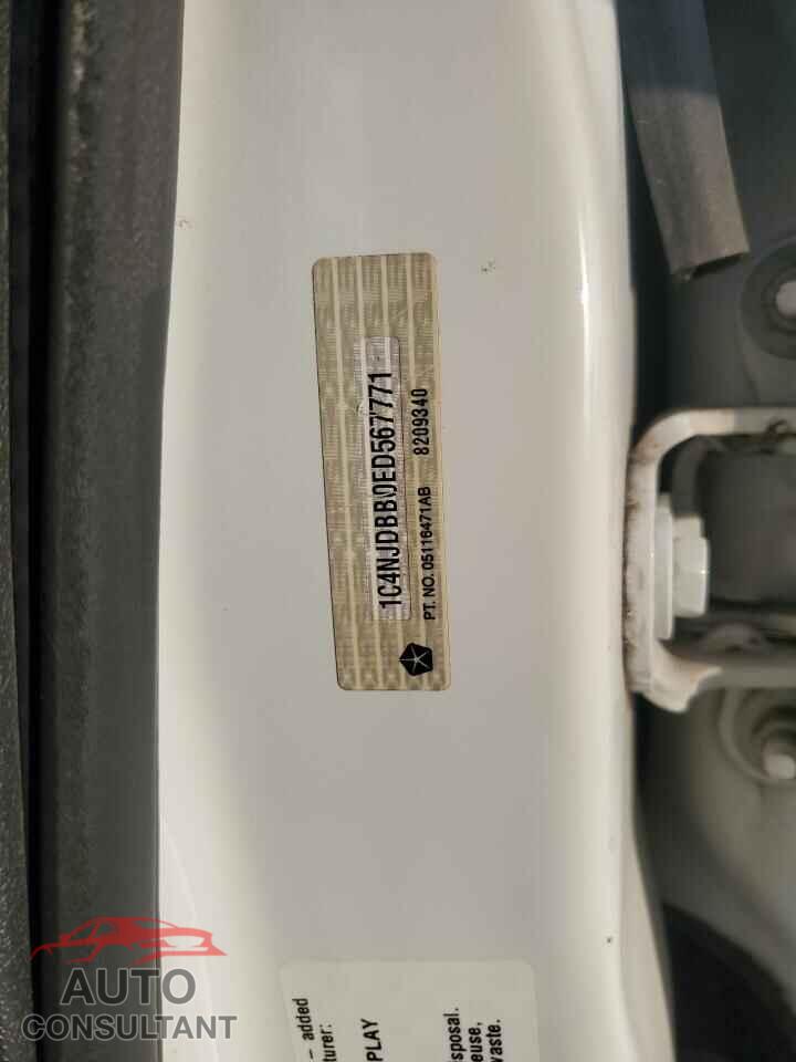 JEEP COMPASS 2014 - 1C4NJDBB0ED567771
